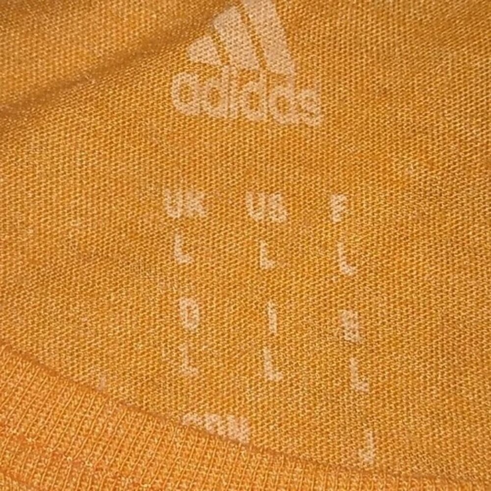 Adidas Neon Orange Crewneck T-shirt - Picture 3 of 5